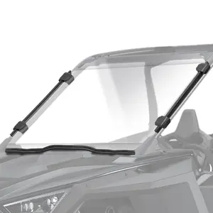 StarknightMT RZR PRO XP Windshield Scratch-resistant Compatible with 2020-2024 Polaris RZR PRO XP/ XP 4 Front Windshield Waterproof Clear Window Hard PC Full Window Accessories
