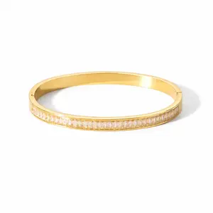 18 K Gold Plated Bangle bracelet