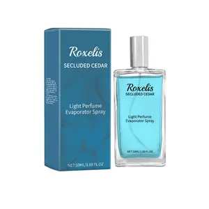 Roxelis Cedar Blue Eau De Toilette, Natural, Fresh And Long-Lasting Fragrance Pheromone Fragrance Business Gentleman Charm Atmosphere Perfume Unisex Sweet Pheromone Cologne