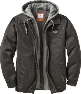 Legendary Whitetails Men's Dakota Waxed Cotton Casual Coat, Menswear Long-Sleeve Top with Pockets, Versatile Layering Outerwear