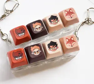 AFTG FIDGET KEYCAP KEYCHAIN - NEIL, ANDREW, KEVIN