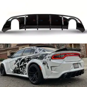 Rear Bumper Diffuser Dodge Charger SRT 2015-2023 | V3 Style Splitter Spoiler