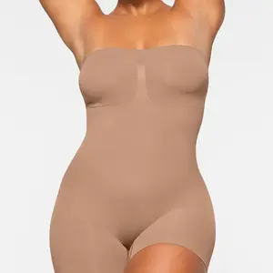 STRAPLESS SHORTIE BODYSUIT