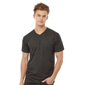 Tultex Men's Poly-Rich V-Neck T-Shirt 65/35 Polyester / Ring-Spun Cotton Assorted Wholesale Pack T Shirts