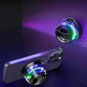 Magnetic Wireless Mini Speaker, High-Fidelity Audio, Dual Bass Stereo Sound, Long Battery Life, Compact Design for Travel