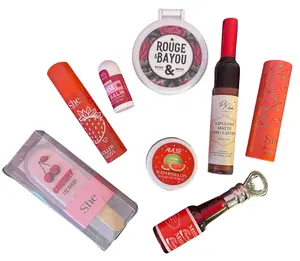 Lip Product Bundle - Self Pick Lipglosses Balms Oils & More Customizable Versatile Shiny Fun Perfect Lip Set