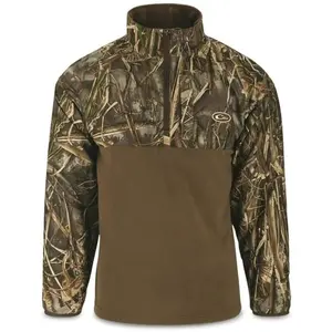 No chest pocket Quarter Zip Jacket Drake Pullover Sale Drake Waterfowl MST 1/4 Zip Refuge Eqwader Jacket