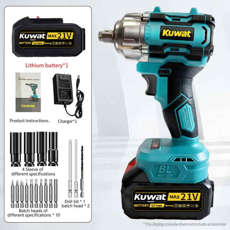 High-capacity battery*1+luxury accessories