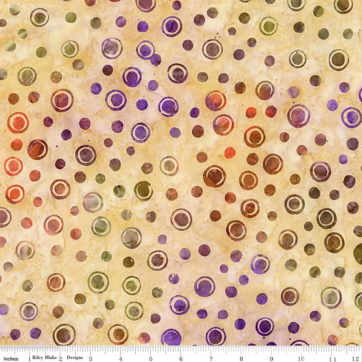 Fabric Riley Blake Organza Spots Fright This Way Expressions Batiks by the Quarter Yard BT23334-148