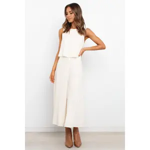 Femme Jumpsuit - White