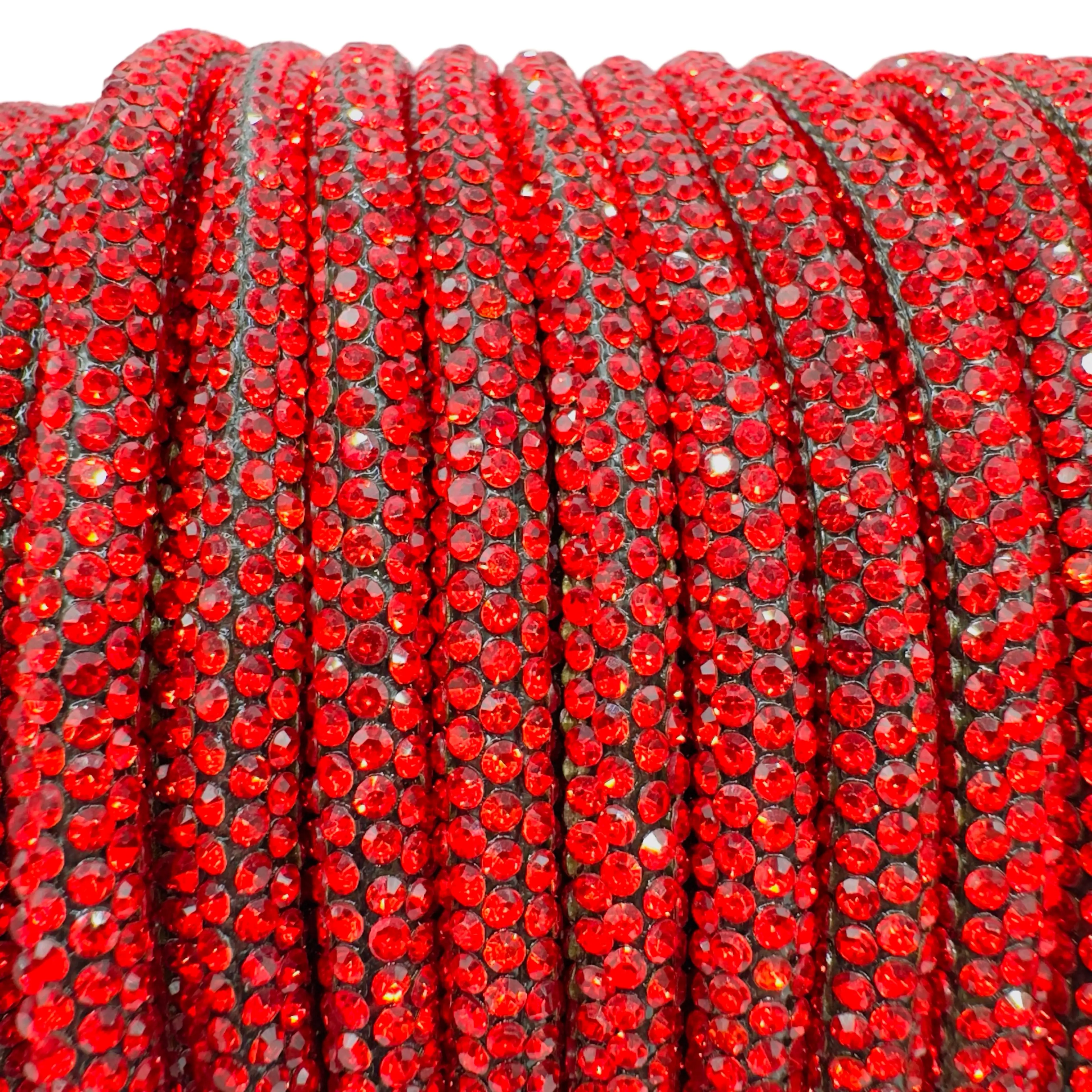Siam Corded Rhinestone Rope