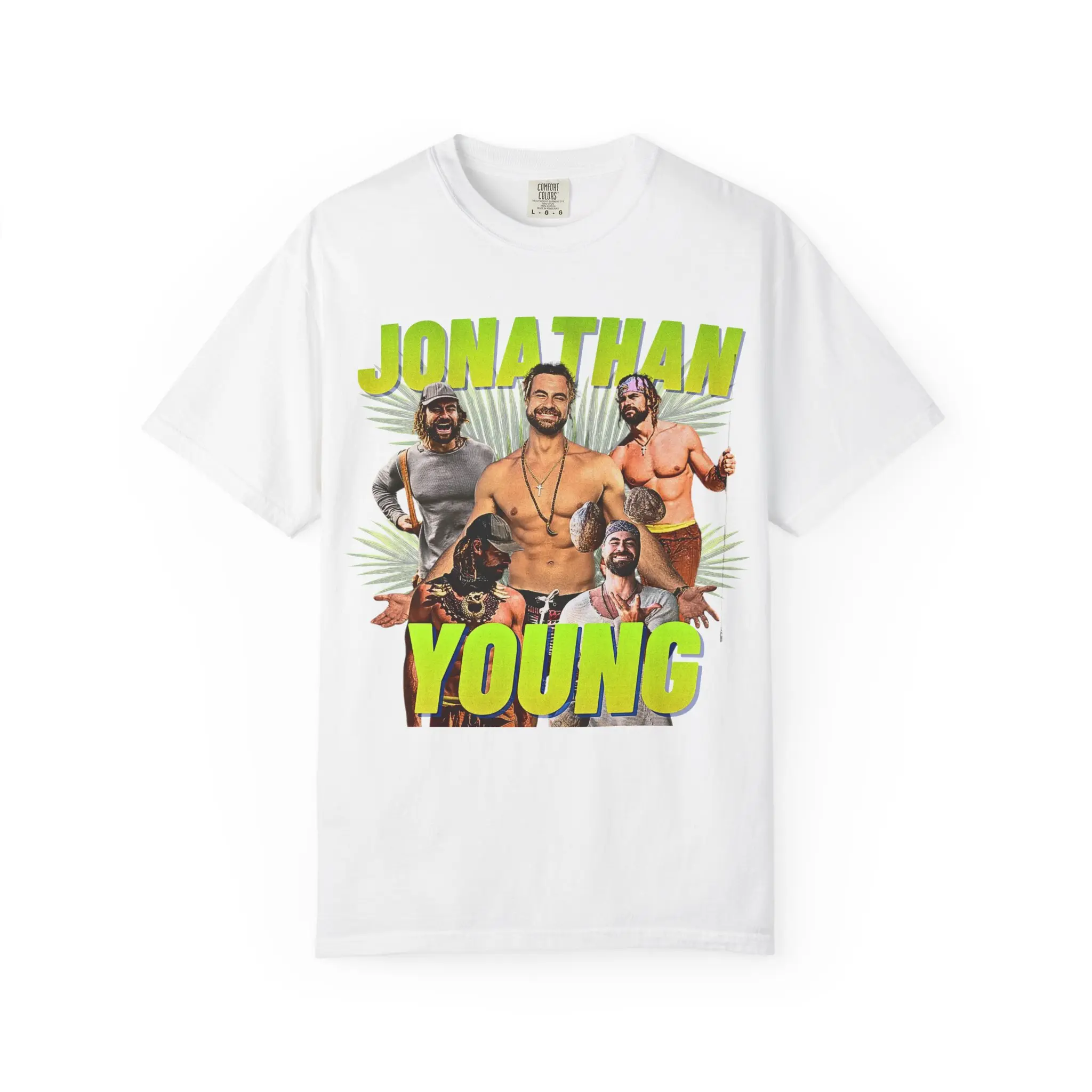 Survivor Jonathan Young Vintage Graphic T-Shirt, Comfort Colors Tee, Survivor Fan Gift, Unisex