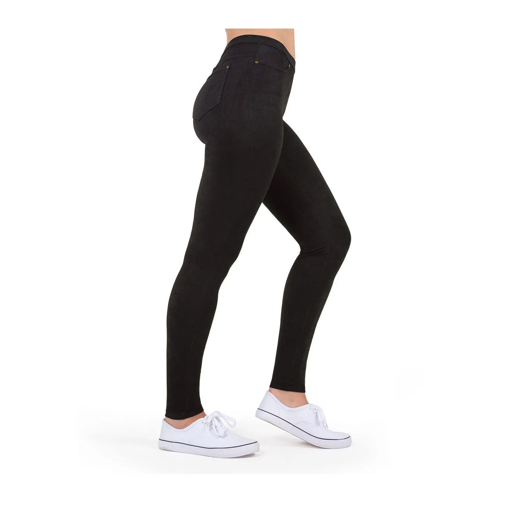 Memoi Microsuede Leggings
