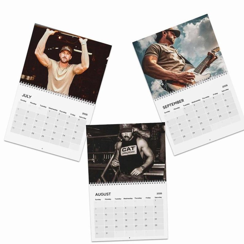 Riley Green 2026 Calendar, Country Music Singer Wall Calendar, Southern Music Fan Gift, Home Office Decor, Yearly Planner for Country Lovers