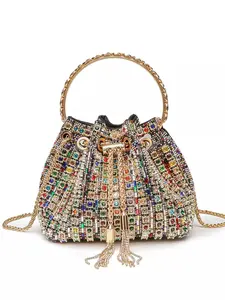 Rhinestone Embellished Handbag