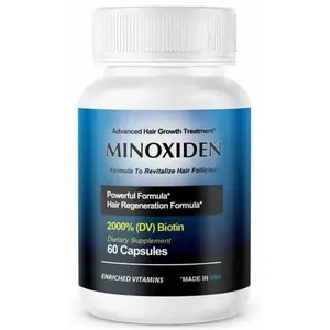 Minoxiden 2000% DV Hair Growth Formula Extra Strength Hair Regrowth Pills 60ct