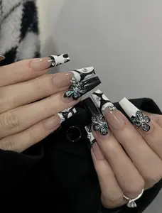 Ashley--(US)4-7 Customized Bundle N.ail.s Picked In Live Crystal Liveroom Glitter Nails Nail Art Kits