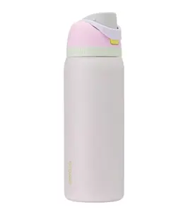 Owala FreeSip Stainless Steel Water Bottle, 32oz, Candy Coated