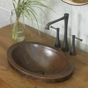 Native Trails CPS Hibiscus Copper Bath Sink