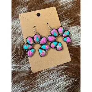 Cotton Candy Squash Earrings