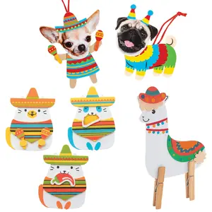 Fiesta Animals Foam Craft Kit Assortment - Makes 36