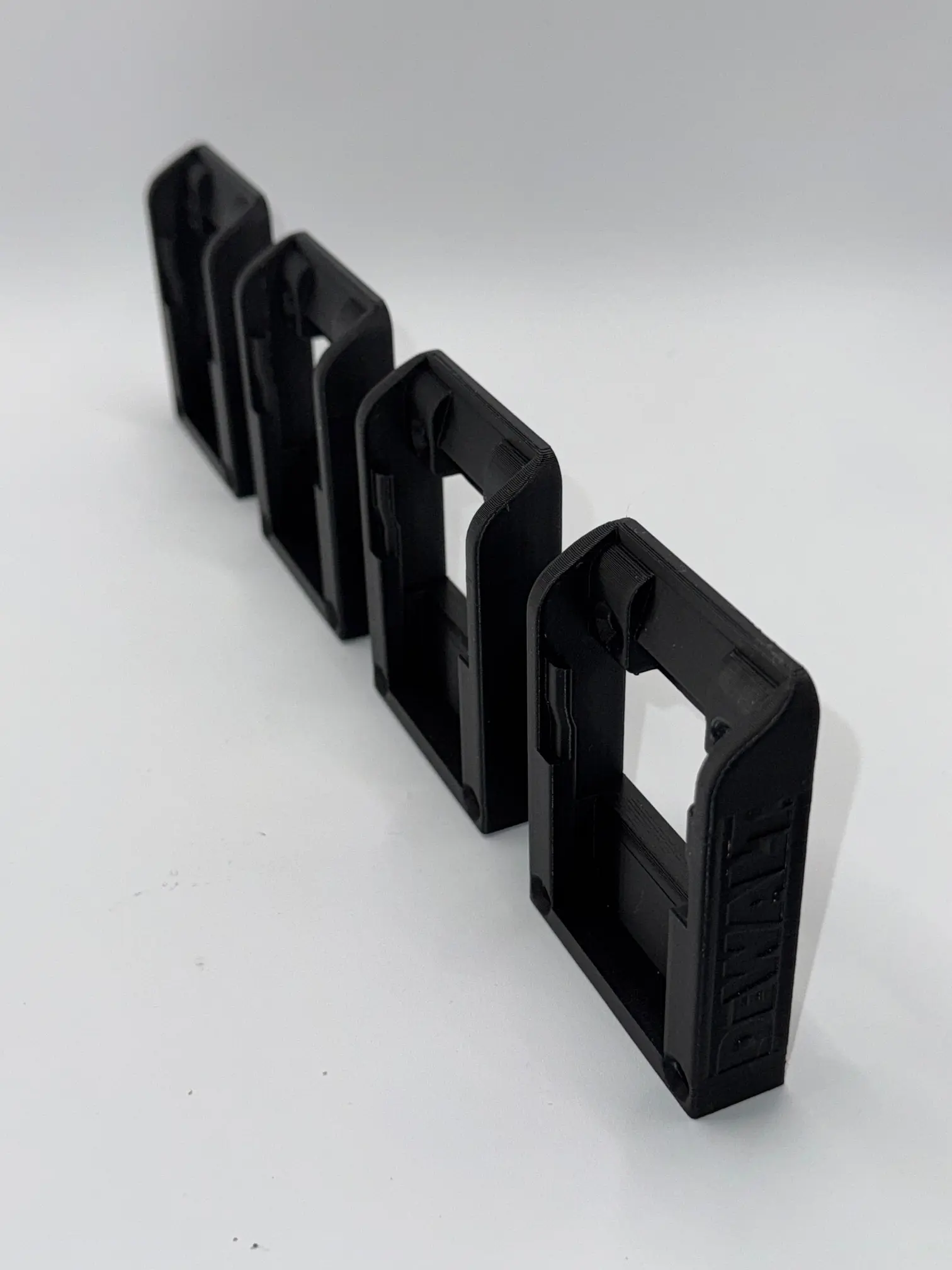 4 Bay Holder for Dewalt Batteries (Batteries Not Included)
