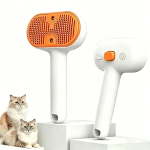 Pet Steam Comb, Adjustable Pet Grooming Tool, Steam Comb for Pet Hair, 3-in-1 Steam Cat Comb, Removes Loose Hair, TikTok's Trending Pet Grooming Tool, Features a UV Sterilization Light, Mid-Year Sale