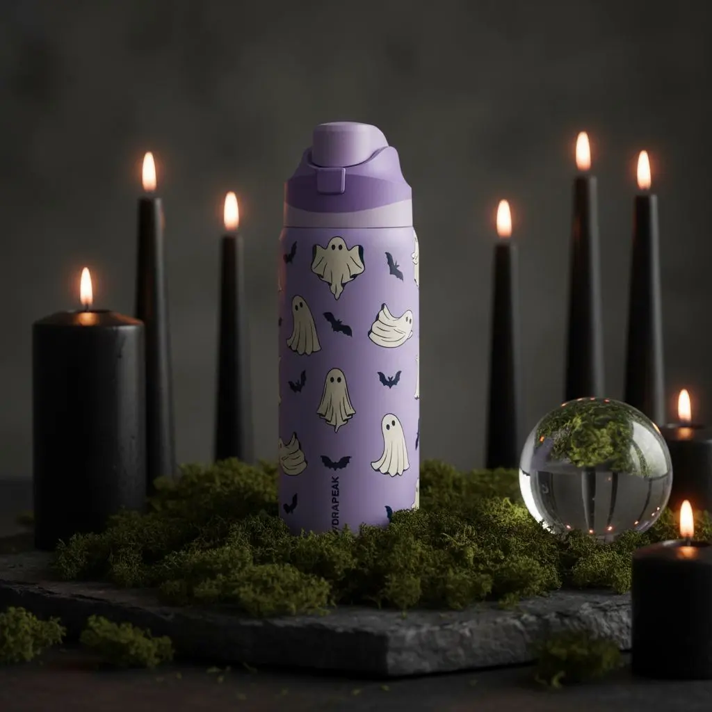 LIMITED EDITION: Hydrapeak 32oz Oasis Halloween Ghosts & Bats