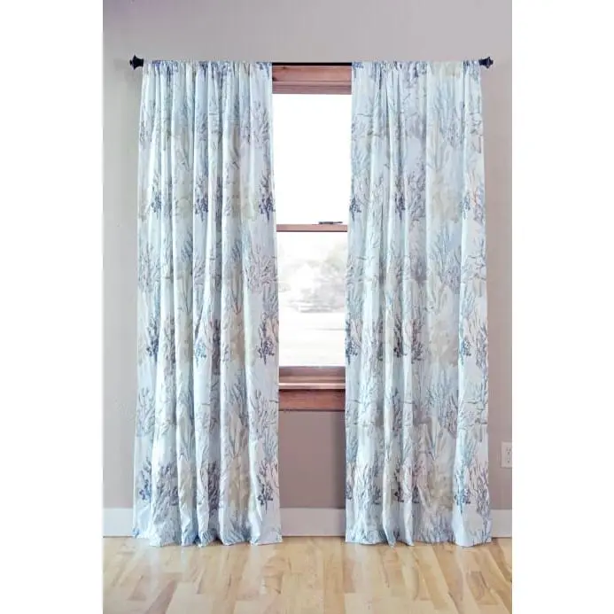 Summer Coastal Curtain Panels