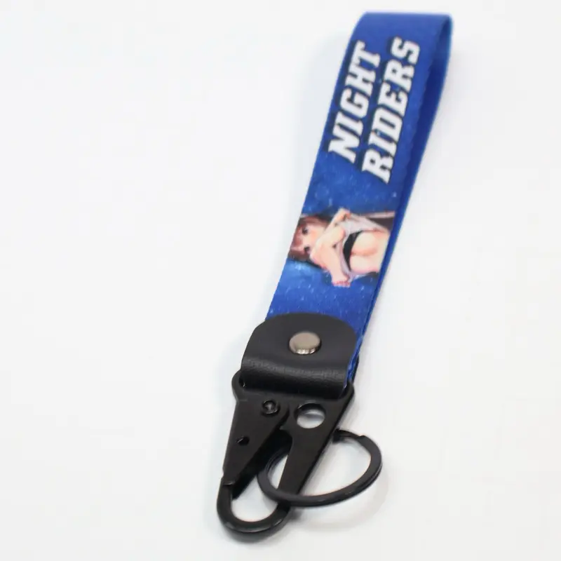 Night riders anime car club jdm car automotive keychain for Summer, Anti-lost Wristband Keychain, Universal Portable Car Keychain for Men & Women, Auto Key Decoration, Keychain Lanyard, Car Accessories, Wristlet Strap Key, Car Key