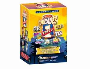 Wild Card Decades 1 Part 2 Hobby Box!! 5 packs per box, 1 Auto per Box