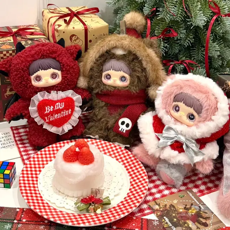 TOPTOY MayMei Winter Weirdness Blind Box Series Stuffed Toy Collectible - Cute Fun Collectible, Surprise Pack, Adorable Faces, Desktop Decor, Ideal Birthday Gift for Students