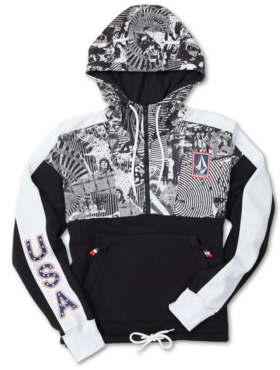 Volcom Women's USST Anorak Hoodie 2022