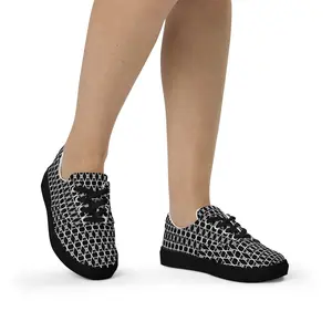 DIAMOND WEAVE™ NOIR LACE UP SHOES