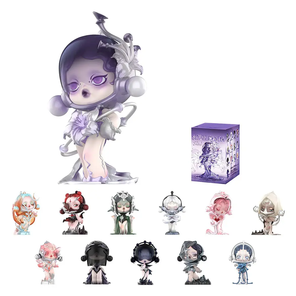 [Spanish]-SKULLPANDA The Sound Series Figuras Coleccionables