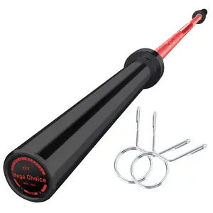 7 ft Barbell, Weight Bar For Weightlifting and Powerlifting 45 LB, Bar for 700 LBS Capacity, Weight Bar Fit 2” Standard Weights