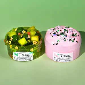 Nugs & Kisses Duo - OG Slimes 3 oz Jelly Cube x Buttercream Slime Set