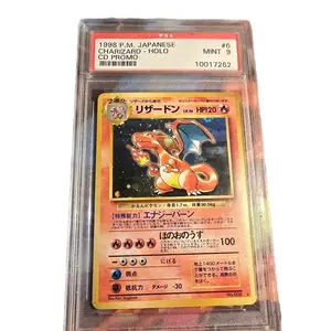 Charizard HOLO CD PROMO Graded PSA MINT 9 1998 P.M. JAPANESE VINTAGE SLAB VINTAGE Card