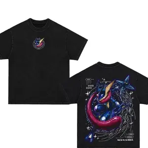 [Flash Sale 55%] Vintage Greninja   T-Shirt Unisex Oversized Anime Manga T-Shirt Heavyweight Cotton Tee for Anime Fans, Pocket Monster merch, T-shirt anime gift, Anime Streetwear, graphic tees 4