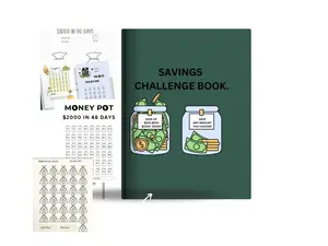 Low Income Savings Challenge Book: Save from $300 to $3000 with option of Saving any amount Options! Daily Weekly monthly Cash Savings Tracker