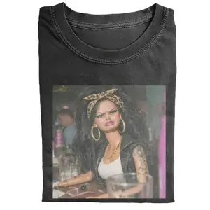 Doll Face Party POV T-Shirt, Funny Meme Graphic Tee, Viral Reaction Shirt, Y2K Aesthetic Tee, Trendy Internet Humor Shirt, Girly Night Out Outfit, Casual Streetwear Tee, Gift for Her, Fast Shipping USA