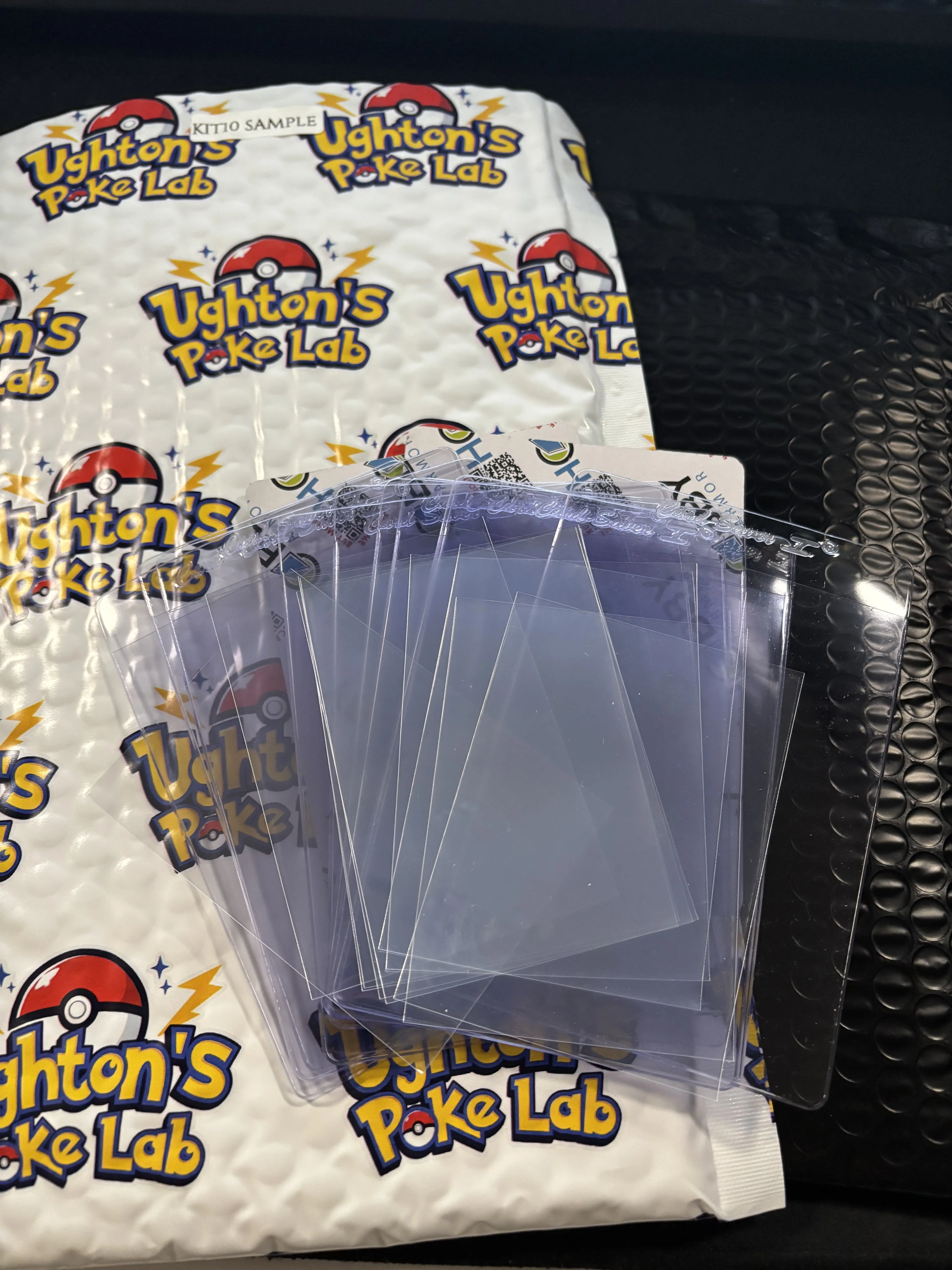 10 Card Conservation Submission Kit – Pre-Paid Return Label, Card Savers, Sleeves & Bubble Mailers (Up to 10 Cards)