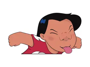 Lilo Decal - Customize Your Space with a Permanent Vinyl Decal