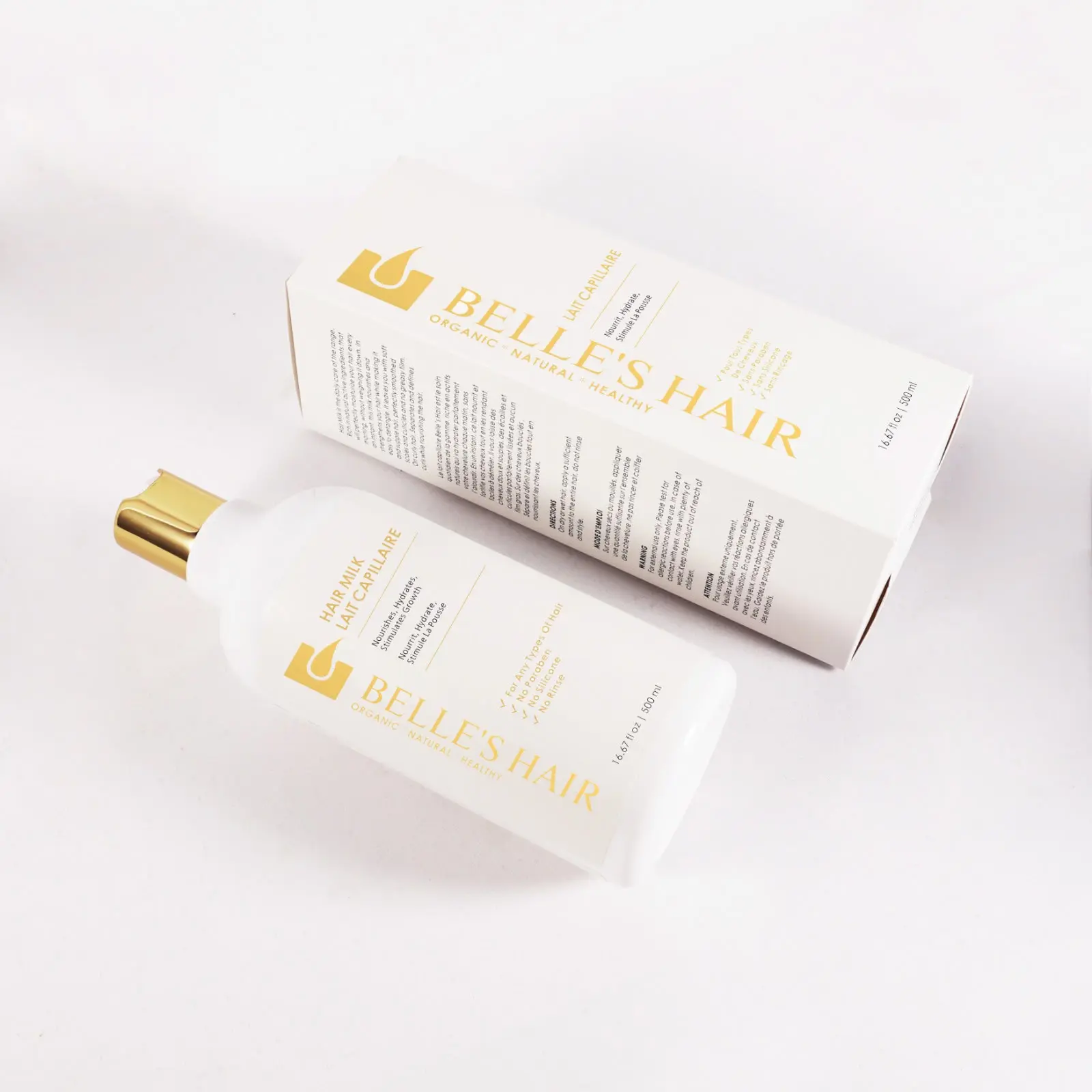 Belle's Coconut Hair Milk