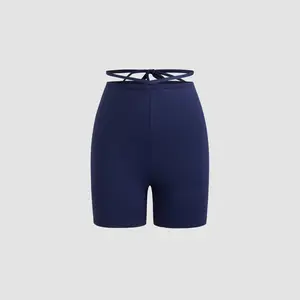 Cider CIDERAIRY™ KNOTTED HIGH RISE ACTIVE SHORTS