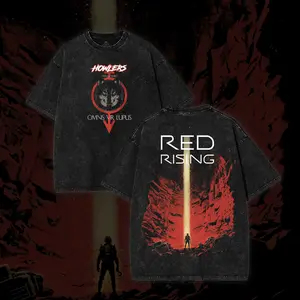 Red Rising Howler T-shirt Tanktop | Fantasy Design | Washed Tshirt Tanktop 2 Sided graphic merch Menswear Tee streetwear Top Casual graphic t-shirts