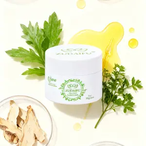 2Pc Zudaifu 3rd Moisturizing Herbal Body Cream 30g for Sensitive Skin Winter Eczema Relief Hydrating Soothing Cleansing Evening Use Natural Ingredients