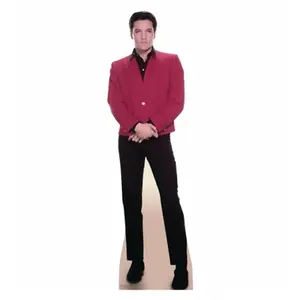 Advanced Graphics  Elvis Red Jacket Cardboard Cutout