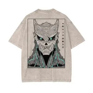Kaiju 8 Pump T Gym  shirt T shirt oversize