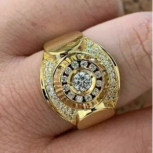 1pc Luxury Watch-Shaped Synthetic Zirconia Stone Men's Ring, Suitable For Party, Thanksgiving, Valentine's Day, Christmas And Daily Wear, Perfect Gift Choice For New Year,Mom,Mother,Mother's Day,Gift